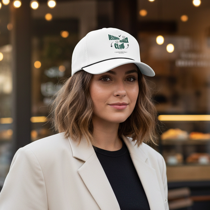 Decision Maker Club Cap - white/black