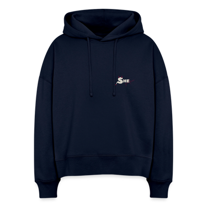 Dream Work Trust Hoodie - french navy