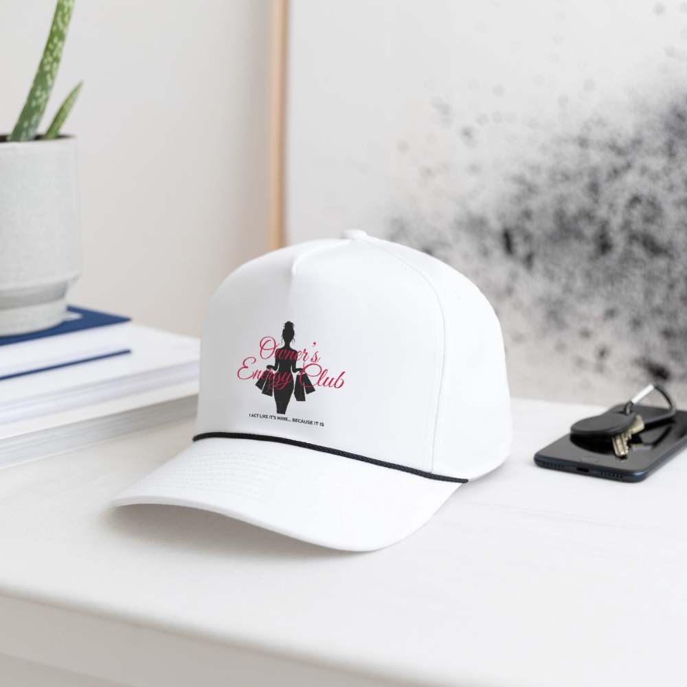 Owner's Energy Club Cap - white/black