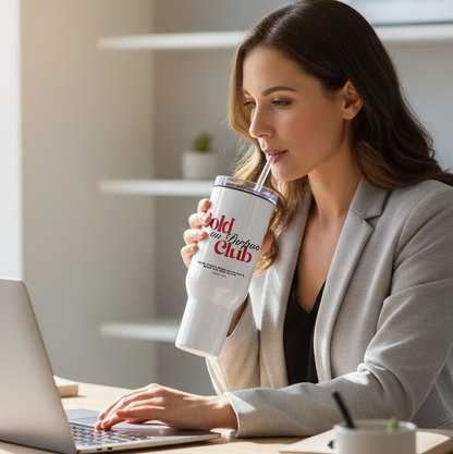 Bold on Purpose Club Mug - white