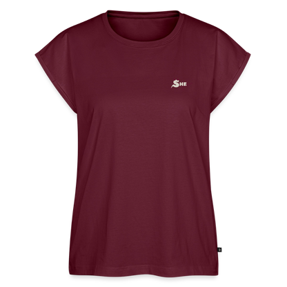 Calm. Clear. Decisive. T-Shirt - burgundy