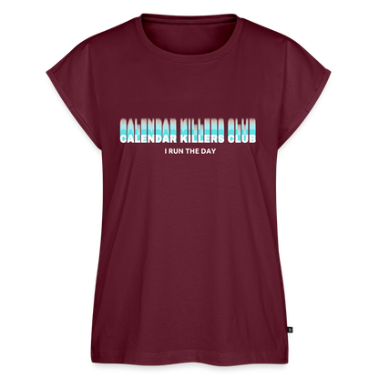 Calendar Killers Club T-Shirt - burgundy