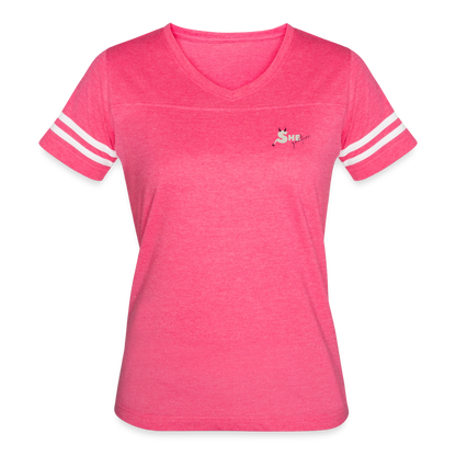 No Room For Luck Vintage Sport T-Shirt - vintage pink/white