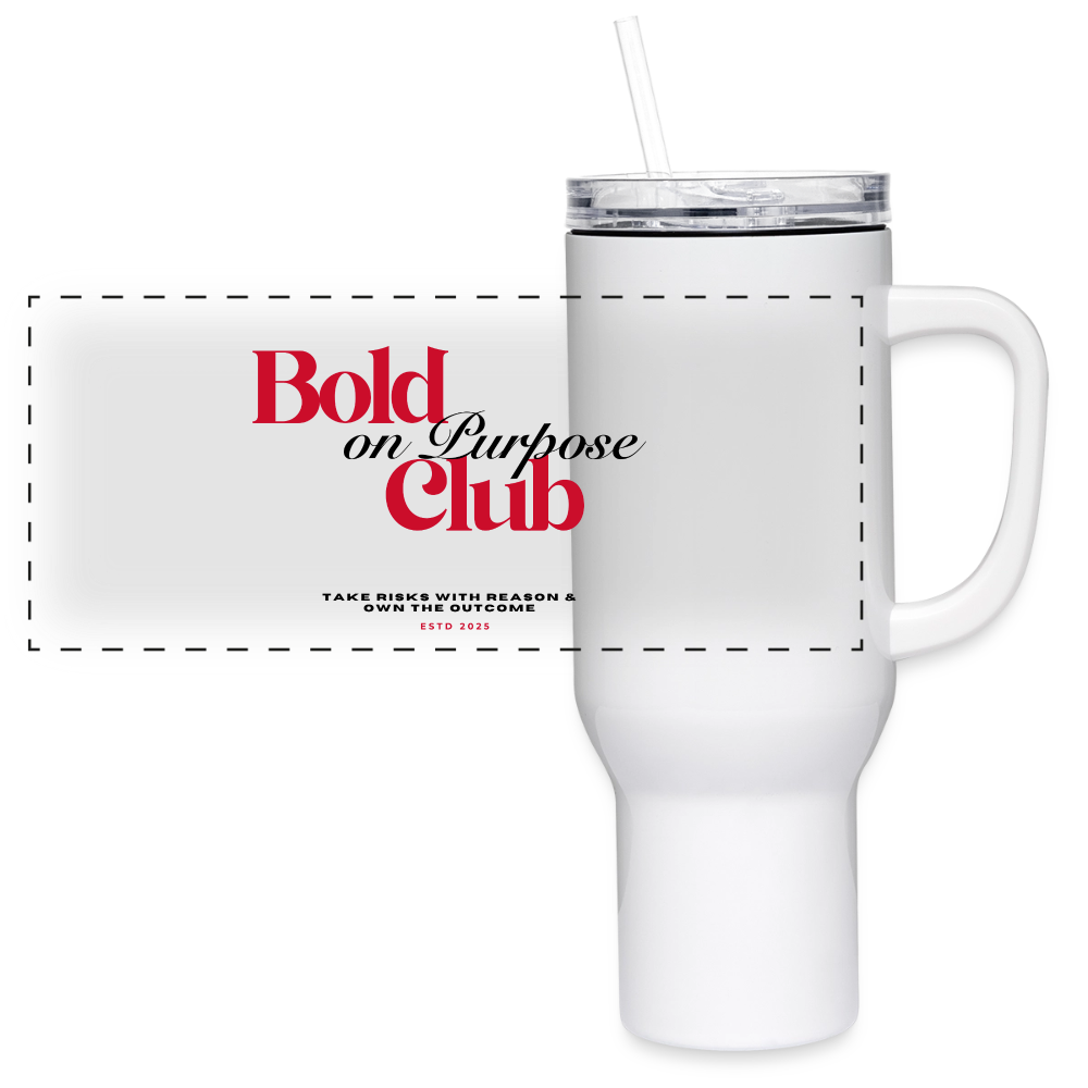 Bold on Purpose Club Mug - white