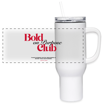 Bold on Purpose Club Mug - white