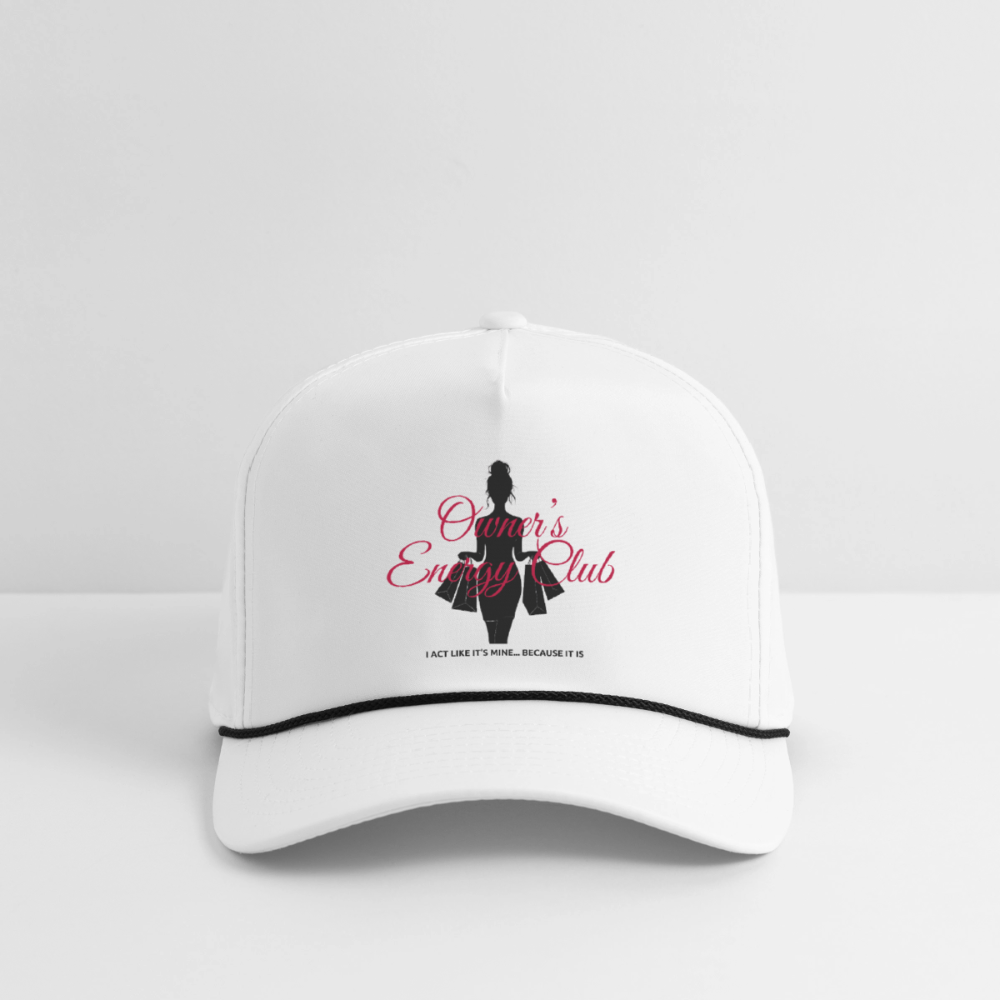 Owner's Energy Club Cap - white/black