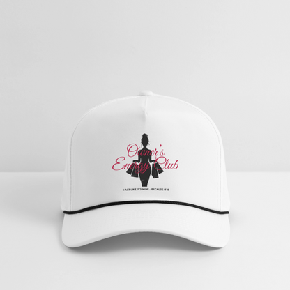 Owner's Energy Club Cap - white/black