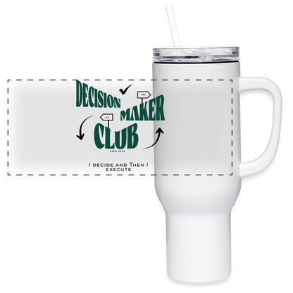Decision Maker Club Mug - white