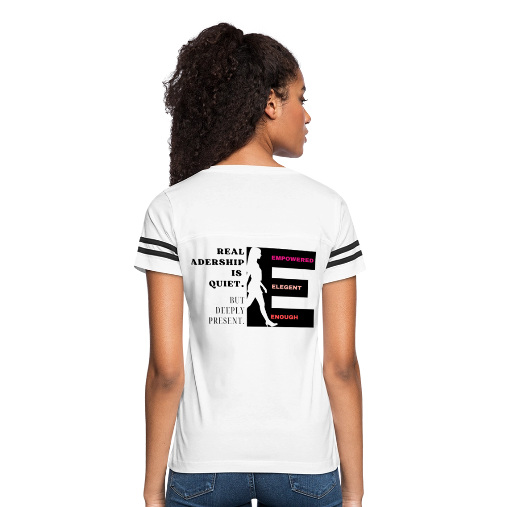 Real Leadership Vintage Sport T-Shirt - white/black