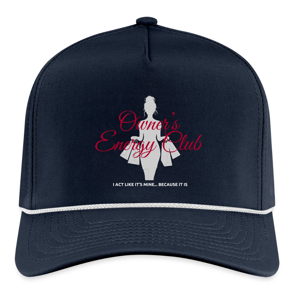Owner's Energy Club Cap - navy/white