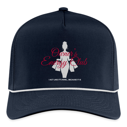 Owner's Energy Club Cap - navy/white