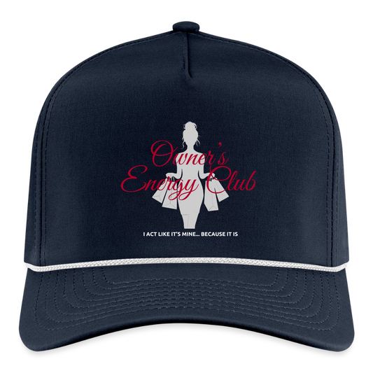 Owner's Energy Club Cap - navy/white