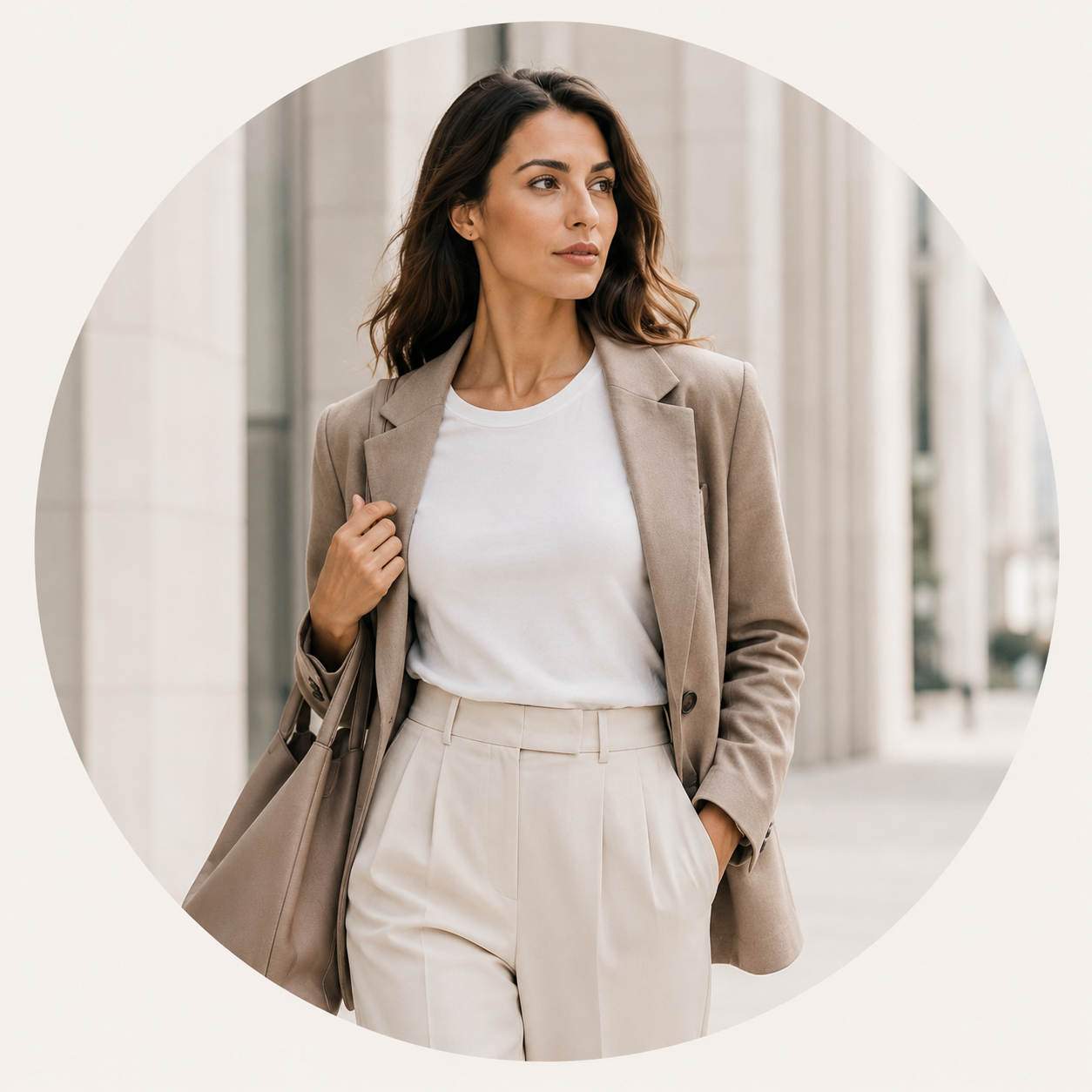 Minimalist T-shirts for women as clear workday basics